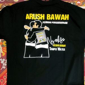 Kaos PSHT Kaos SH Terate Kaos Terate Terbaru Motif Arush Bawah