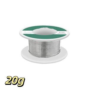 DELWINS 20g Weight Solder Wire 50g Weight 1.0mm Diameter Welding Wire Weldding Accessorie Neatly Wound Spool Soldering Wire Daily Household Repair