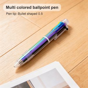 【SG】6-in-1 integrated retractable ballpoint pen general stationery for school and office Childrens Day gift for stude