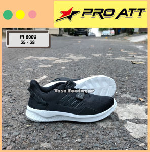 Yasa Footwear - Sepatu Sekolah PRO ATT PI 600V 31-38 /Sepatu Sekolah Hitam /Sepatu Sneakers Anak /Sepatu Keren /Sepatu Olahraga