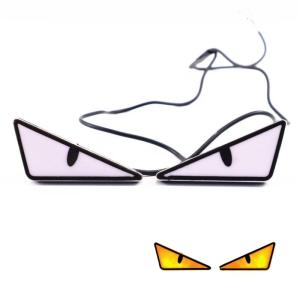 High Brightness Vibrant Monsters Eye Motorcycle Flashing Lights Decorative Lamp Suitable For Stylish & Safe Night Rides