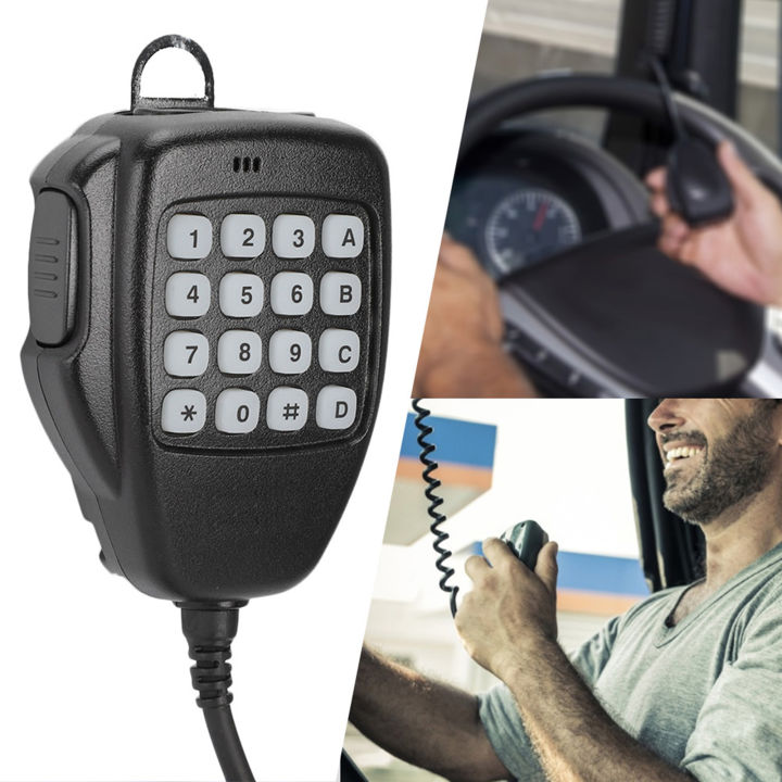 Mircophone On Remote Remote Radio Mic Handheld 8Pin Microphone with Key for Hospital for ...