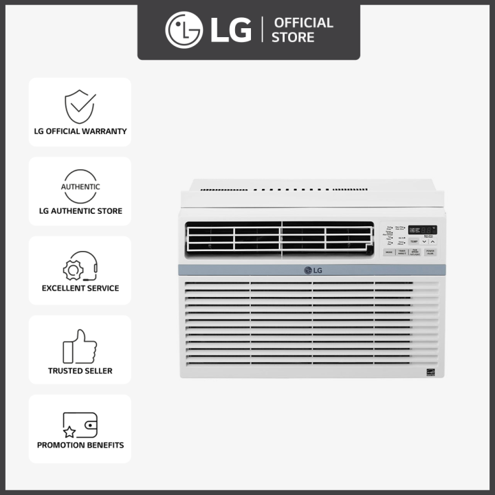 [COOL CHOICE] LG Window Type Aircon Non-inverter 1.5HP LA150FC Clean ...