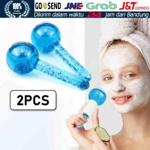 Ice Globes Roller: Alat Pijat Wajah Roller Es Bola untuk Wajah & Leher