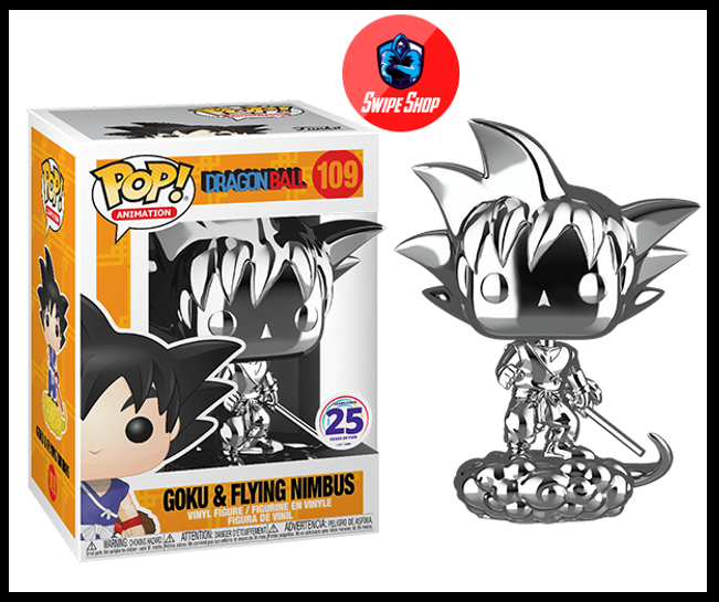 Funko Pop Goku and Flying Nimbus Dragon Ball Funimation Exclusive