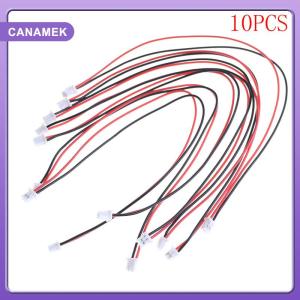 【CANAMEK】 10 Pcs Micro JST 2.0 PH 2-Pin Connector plug with Wires Cables 150MM