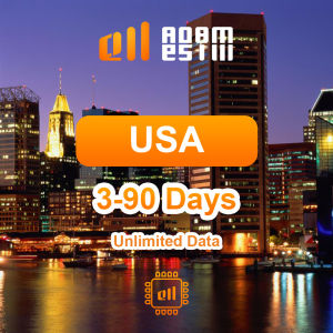 [eSIM]USA eSIM 5G travel esim card [1GB~100GB] high-speed network unlimited data [3~90 days] available immediately Roam eSIM