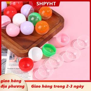 [COD] SHPYHT Giao hàng địa phương 50pcs Mini 32mm rõ ràng minh bạch nhựa viên nang đồ chơi bất ngờ bóng nhỏ container làm những điều mô hình gashapon đồ chơi