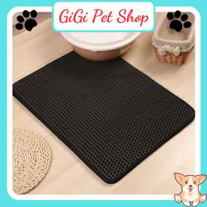 Thảm hứng cát mèo chống văng tận dụng vệ sinh cho mèo nhiều size phụ kiện thú cưng giá rẻ - GiGi Pet Shop
