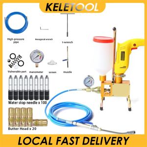 220V Portable Multi-function Grouting Steel Machine For Concrete Repair Crack good mechanical properties