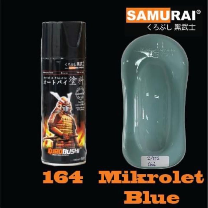 164 MIKROLET BLUE SAMURAI PAINT 400ML | Lazada PH