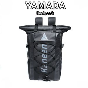 Kaneen Official - Backpack YAMADA Tas Ransel Laptop anti air waterproof Tas Travelling Hitam