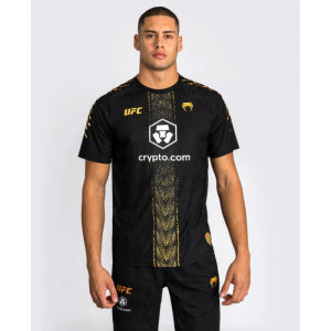 UFC Popular 3D Printed quick-dry sportswear T Mens loose-fitting sports casual fitness running shirt breathable and quick-drying short-sleeve