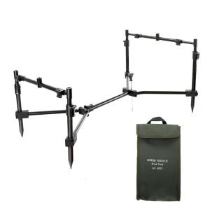 Adjustable Telescopic Fishing Rod Support Tripod Stand Portable Detachable Fishing Rod Stand Fishing Rod Accessories