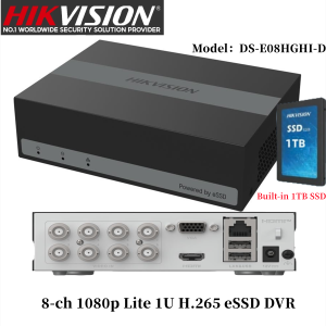Hikvision CCTV DVR Built in SSD For 2MP CCTV Camera 4Channel 8 Channel Motion Detection Digital Video Recorder
