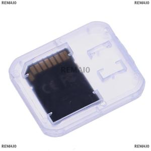 [COD] REMAI0 10Pcs Clear Plastic Memory Card Case Micro SD TF Card Storage Box Protection