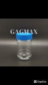[Wholesale] 50pcs 200ml Extra Small Round Peanut Butter PET Plastic Jar Bottle
