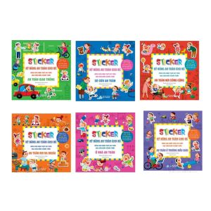 Sách - Sticker Kỹ Năng An Toàn Cho Bé - ndbooks