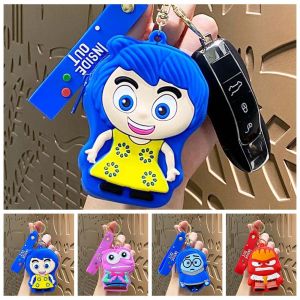 LANGJ 2pcs แบบพกพาได้ กระเป๋าตุ๊กตาด้านในออก กันน้ำกันน้ำได้ ป้องกันการสูญหาย ถุงเก็บของซิลิโคน ถุงเล็กๆ อุปกรณ์ต่อพ่วงภาพยนตร์ กระเป๋าใส่เหรียญลายการ์ตูน เด็กๆเด็กๆ