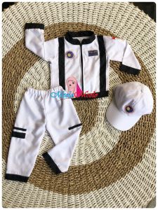 Baju Astronot Anak / Kostum Astronot / Baju profesi Model Pisah Atas Bawah Cosplay Astronaut Costume