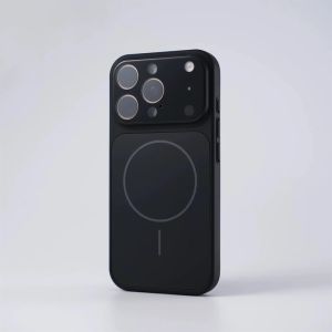 SENSE Lens Glass Frame Frosted Skin Feel Magnetic Phone Case for iPhone 17 16 15 14 13 Pro Max Foggy Surface Cover Case