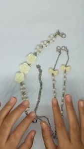 set konektor masker putih resin mutsin panjang 24/70cm