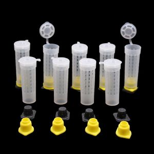 HCHC MALL Beekeeping Anti-bite King Bee Cell Cup Equipment Tool Bees Rearing Rearing Cup Protective Cover Bee Queen Cage