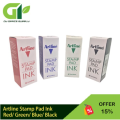 [GY Office] Artline Stamp Pad Ink Assorted Colors - BLACK/BLUE/RED/GREEN/PURPLE. 