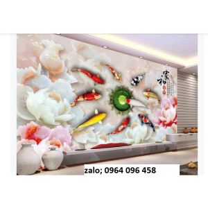 Tranh gạch 3d ốp tường phòng khách đẹp - XBVN55
