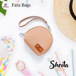 Sheila By Briru Tsabita Dompet Koin dan Kartu Lucu Simple Bahan Anti Air