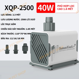 Bơm chìm Bể cá SunSun Xiaoli XQP | Bơm Hồ cá Cao cấp Thiết kế đẹp Hoạt động êm ái