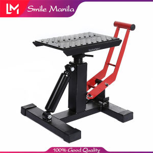 Smile Manila Motorcycle Lifter Platform Universal Repair Lifter Stand For Honda Yamaha Suzuki Kawasaki KTM Motorcycle Stand Lifter Universal Hydraulic Racing Motorcycle Repair Lift Stand Stool Seat Lifting Maintenance Stool Hydrolic Universal