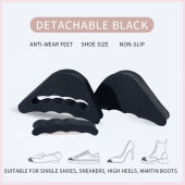 VTTO 1Pair Women High Heel Toe Plug Insert Shoe Big Shoes Toe Front Filler Cushion Pain Relief Protector Adjustment Shoe Accessories