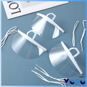 YoPo Plastic Kitchen Mask Transparent Mask 10pcs Chef Masks