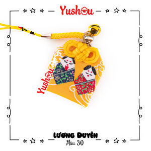 Móc Khóa Yushou Tình Yêu Lương Duyên - Cặp Đôi (Kiểu Omamori) Có sẵn
