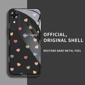 สำหรับ Oppo A17K & Oppo A17K 4G เคสศัพท์ป้องกันการตก ลายหัวใจเล็กๆ หลายดวง บุคลิกภาพทันสมัย