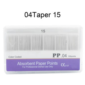1Box Dental Absorbent Paper Point Root Cancel Endodontic Materials Taper 0.06 for Dentist Use Dentistry Materials Tools ﻿