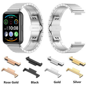 1 Pair Smartwatch Bracelet Connector Adapter Utility Watch Connection Parts Durable Band Adapter for Watch Fit 2