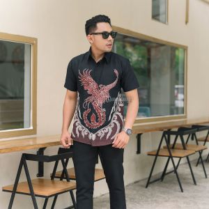 Jayabaya Batik ARYASATYA Kemeja Batik Lengan Pendek
