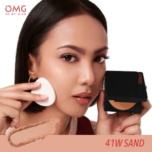 OMG Oh My Glam Coverlast Two Way Cake 12 g || Bedak Padat Kontrol Minyak Hingga 8Jam