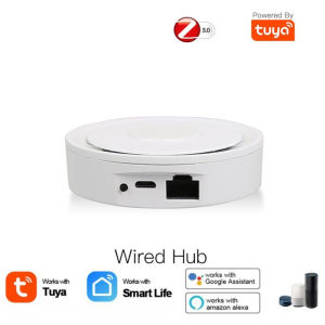 Tuya Zigbee Hub Smart Wireless/Wired Gateway Smart Home Bridge SmartLife APP Multi-mode Remote Control For Alexa Google Home