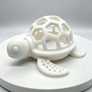 RONALDF Underwater Hiding House Fish Shrimp Hiding Cave Tortoise Hollowed-Out 3D Printed Aquarium Fish Shelter Hideout Breeding House Plastic Turtle-Shaped Landscape Aquarium Decoration
