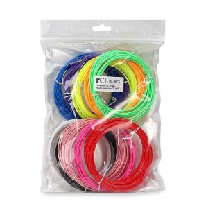 【Malaysia Ready Stock】50M/100M Colorful 3D Pen Filament PCL ABS Filament 10/20 Rolls 1.75mm Plastic Filament Printing Materials for 3D Pen 3D Printer pen School Drawing Printer Kids Gift Pencil