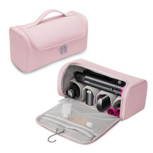 Travel Case for Dyson Airwrap Styler/Shark Flexstyle Portable Carrying Case for Dyson Supersonic Hair DryerPortable Storage Bag with Hanging Hook