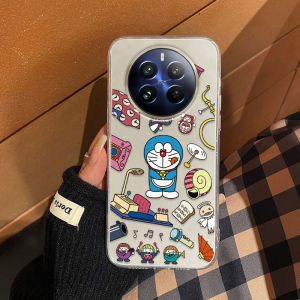 เคสโทรศัพท์Realme 12x 12 Pro+ 12+ 11x 11 nfc pro pro+ 5G น่ารักการ์ตูนโดราเอมอนลายแบบโปร่งใสกันกระแทกปลอกซิลิโคนนิ่มเคส Realme12x Realme12 Pro+ 5Gเคสโทรศัพท์ฝาครอบ