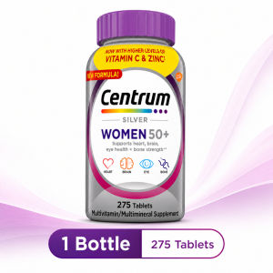 Ready Stock Centrum Silver Nutritional Multivitamin For Women 50+ 275 Tablets USA EXP 05/2028