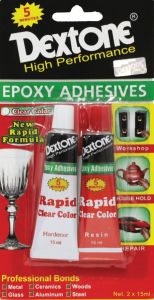 LEM EPOXY RAPID 5 MENIT DEXTONE CLEAR 30gr | LEM BESI CAMPUR BENING ADHESIVES SERBAGUNA