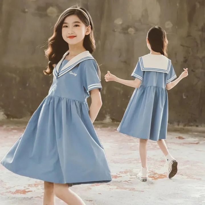 Váy bé gái 4-8 tuổi, phong cách Hàn Quốc, không tay, thời trang trẻ em... |  TikTok