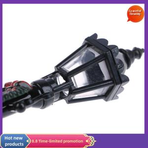 Graceful 1 12 Dollhouse Miniature Christmas Park Street Lamp Doll Streetlight Decor Toy