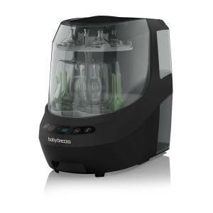 Baby Brezza Bottle Washer Pro - All In One Washer Sterilizer Dryer (Black/White)